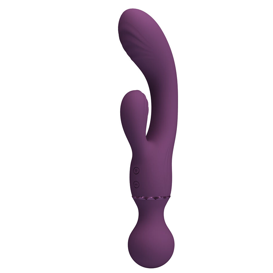PRETTY LOVE – ALL ROUNDER VIBRADOR PUNTO G MORADO