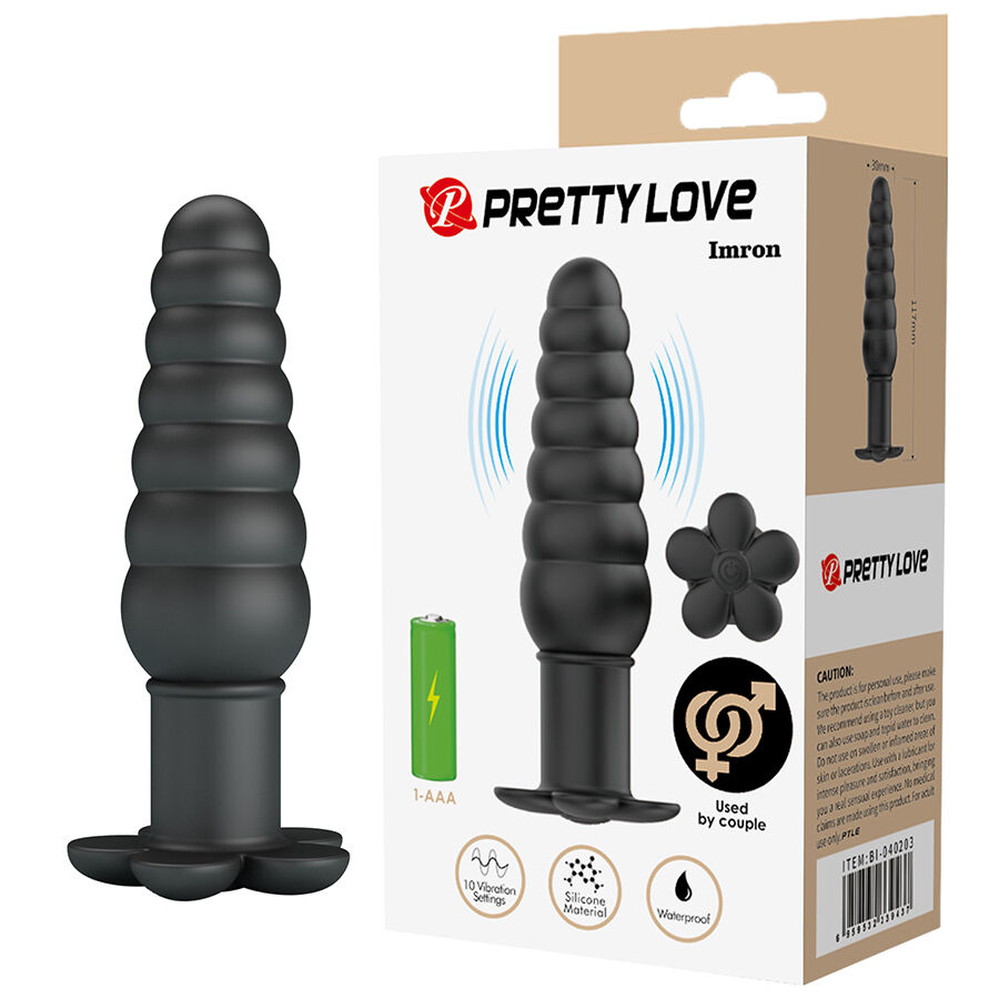 PRETTY LOVE – IMRON PLUG ANAL CON VIBRACIÓN