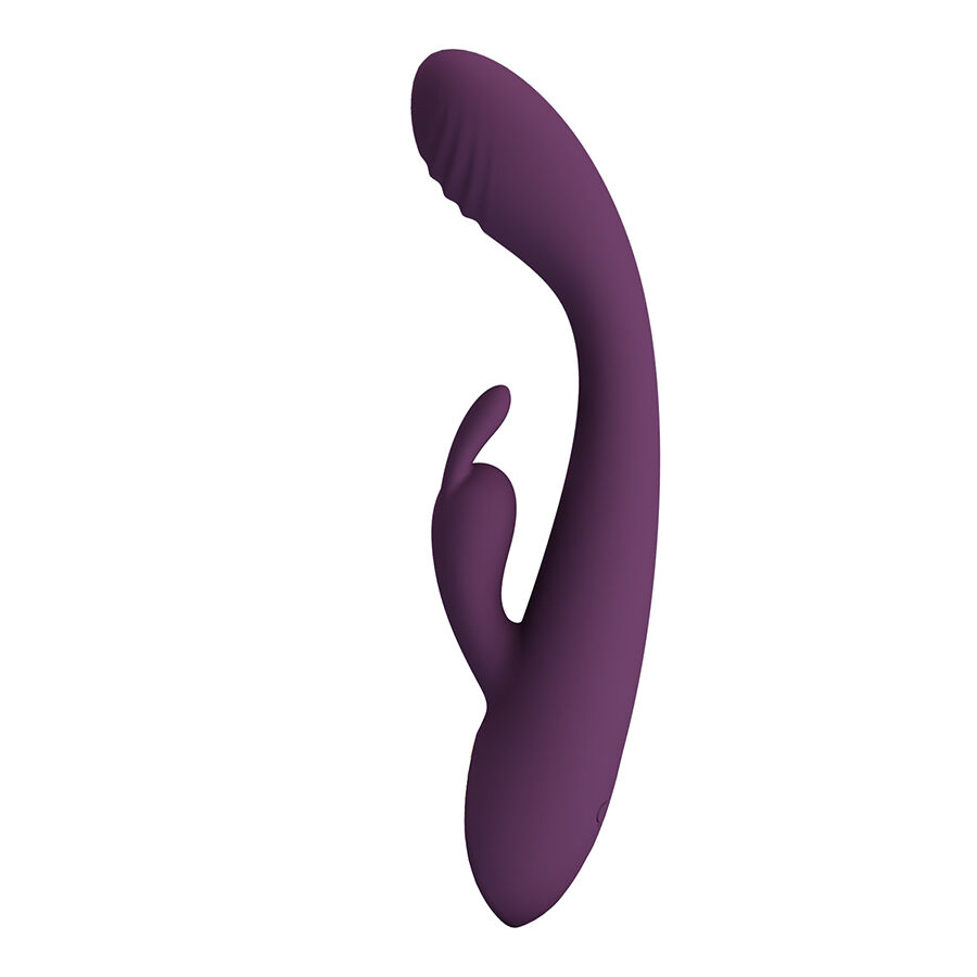 PRETTY LOVE – EMMA VIBRADOR CON ESTIMULADOR RABBIT MORADO