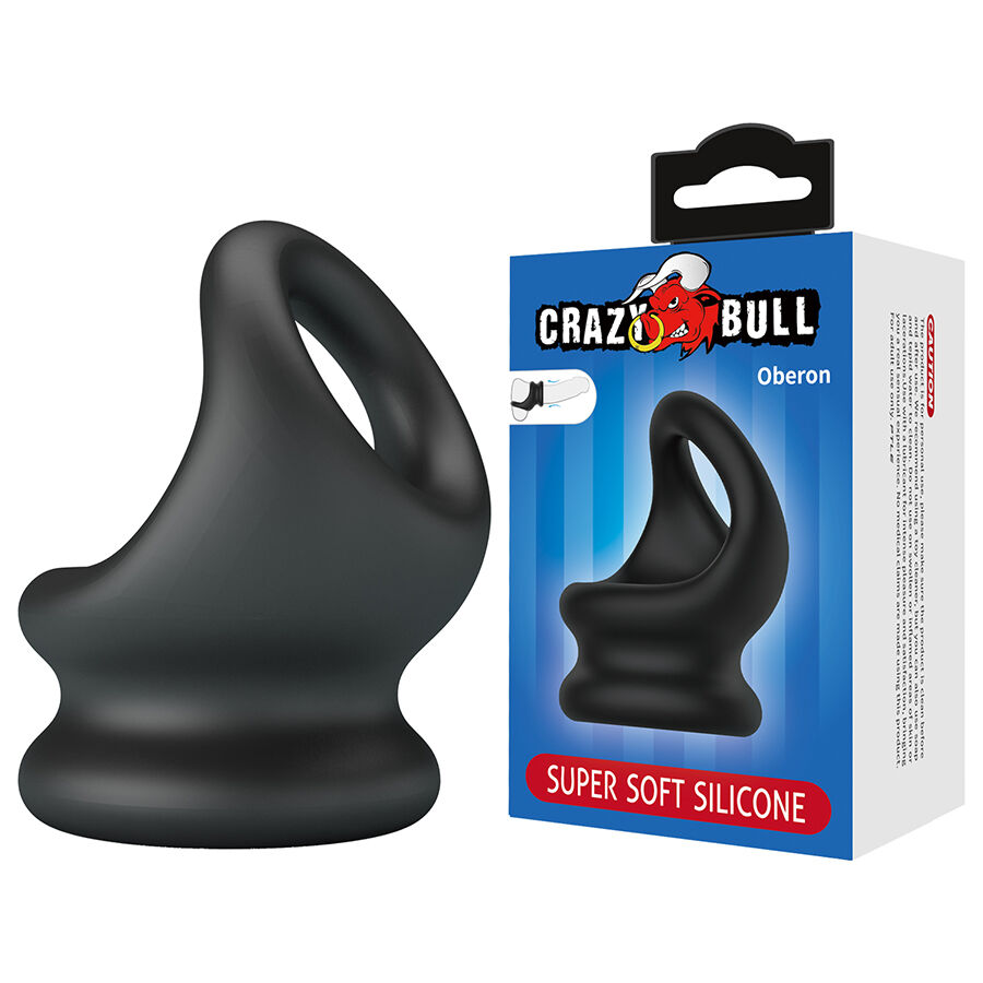 CRAZY BULL – OBERON ANILLO DE SOPORTE PARA PENE Y TESTÍCULOS