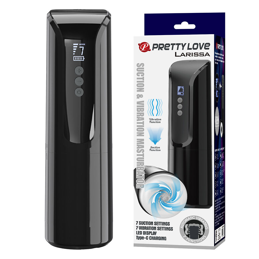 PRETTY LOVE – LARISSA MASTURBADOR SUCCIONADOR CON VIBRACIÓN