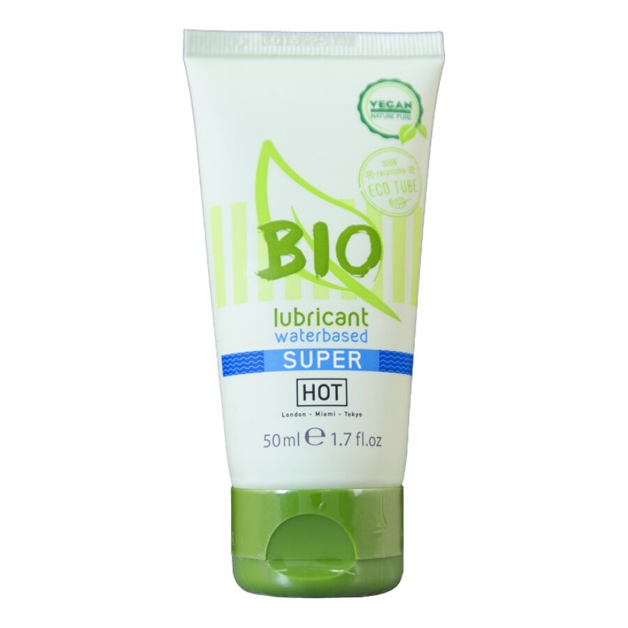 HOT – BIO LUBRICANT LUBRICANTE BIO BASE AGUA SUPERGLIDE 50 ML