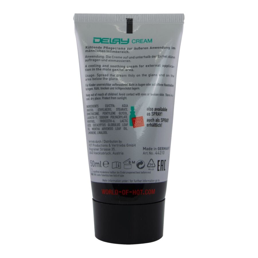 HOT – CREMA RETARDANTE 50 ML