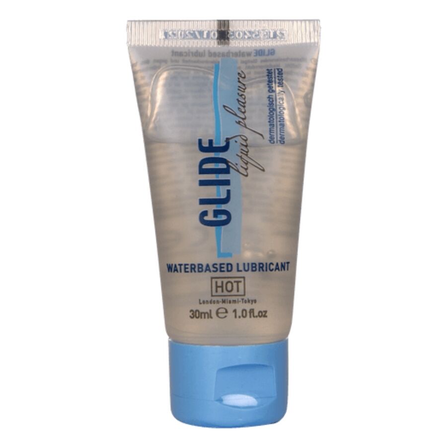 HOT – GLIDE LIQUID PLEASURE LUBRICANTE BASE AGUA 30 ML
