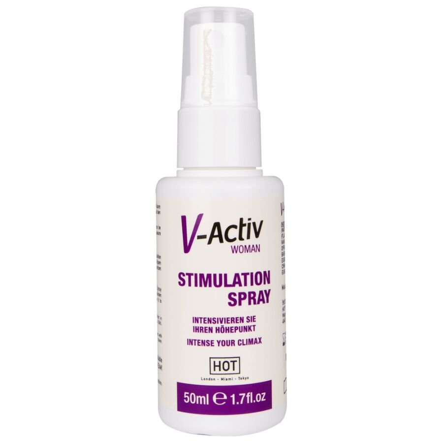 HOT – V-ACTIV SPRAY ESTIMULANTE PARA MUJER 50 ML