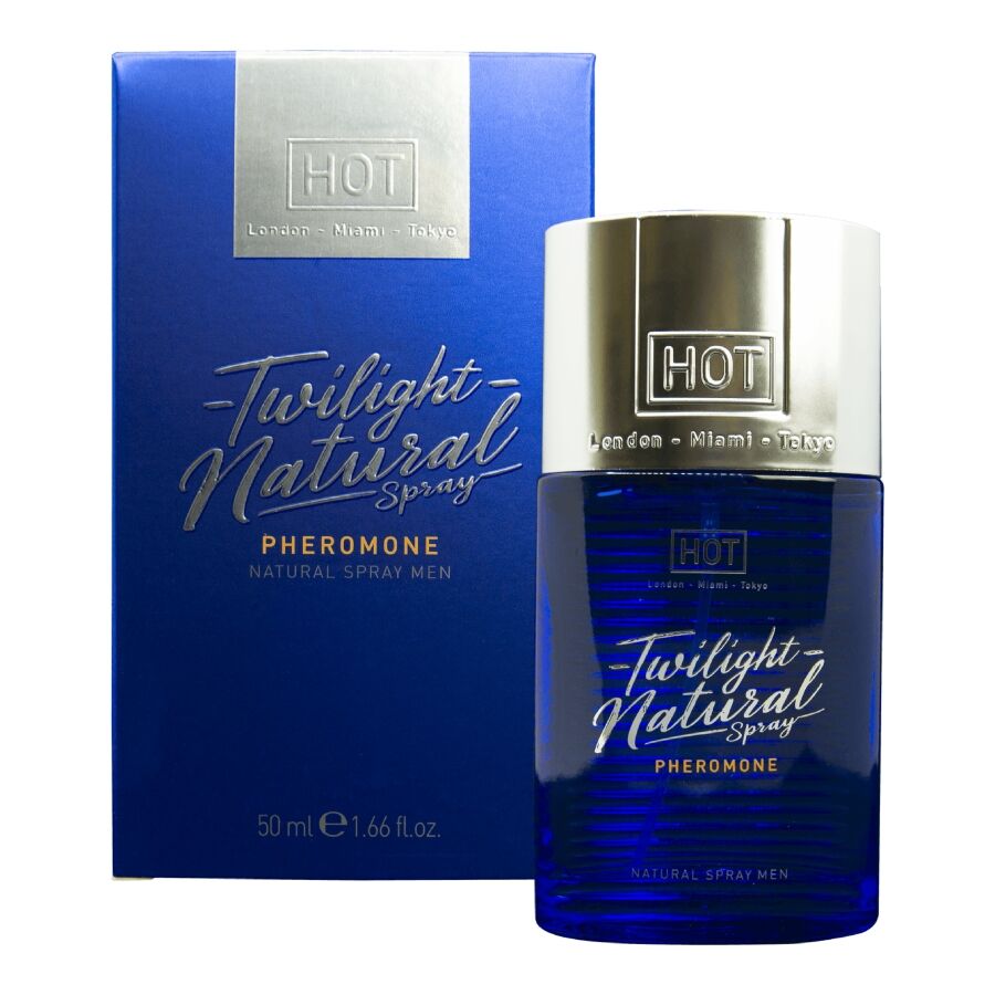 HOT – TWILIGHT SPRAY NATURAL CON FEROMONAS HOMBRE 50 ML