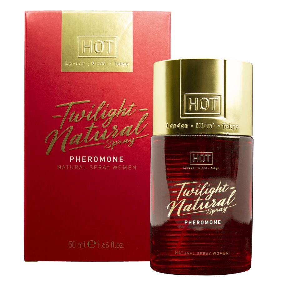HOT – TWILIGHT NATURAL CON FEROMONAS MUJER 50 ML