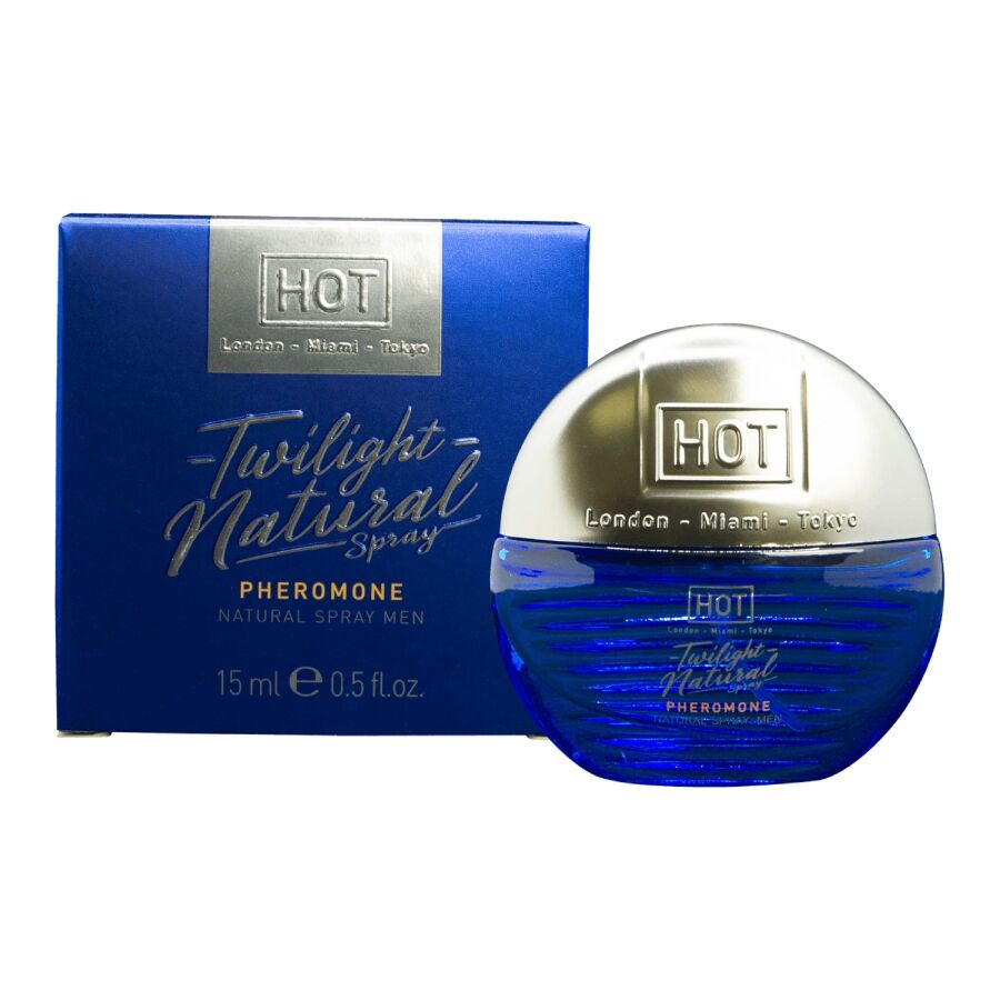 HOT – TWILIGHT NATURAL CON FEROMONAS HOMBRE 15 ML