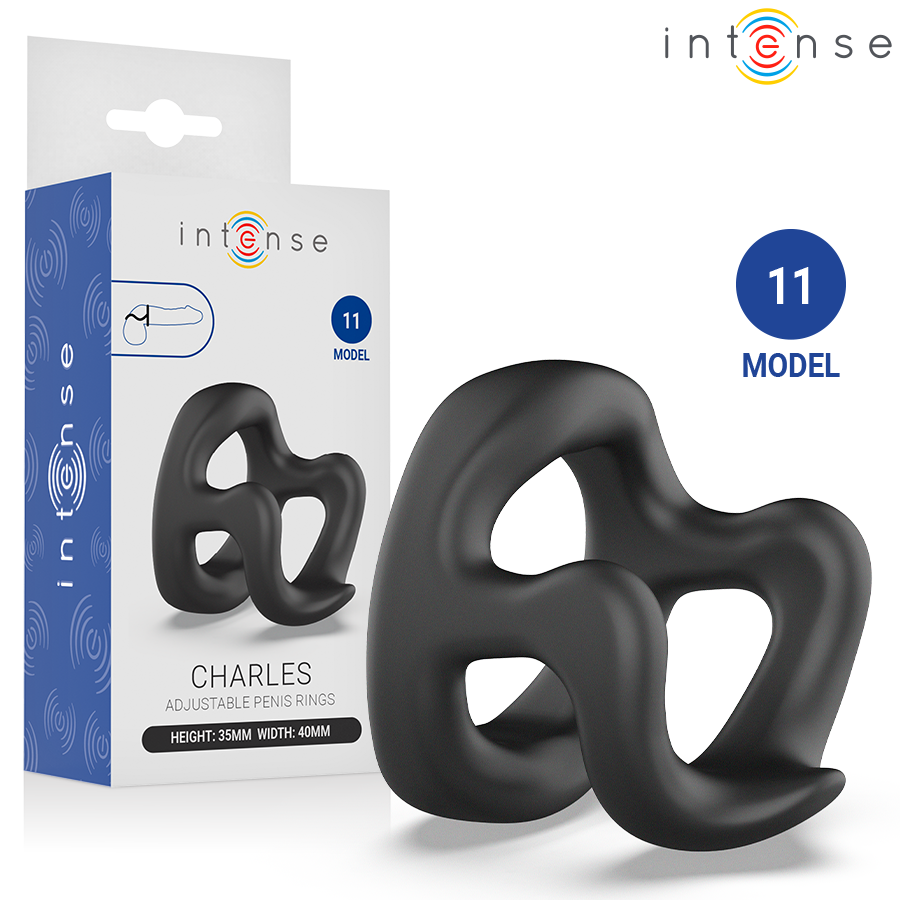 INTENSE – CHARLES ADJUSTABLE PENIS RING MODEL 11