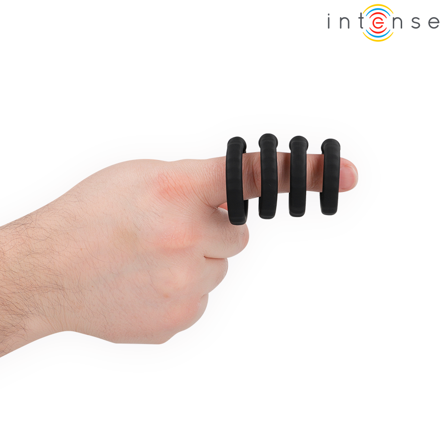 INTENSE – MICHIEL SET OF 4 PENIS RINGS MODEL 10