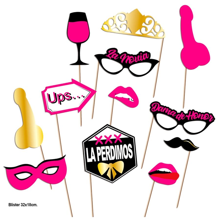 DIABLO PICANTE – PHOTOCALL FIESTAS MODELO 2 – 12 UNIDADES