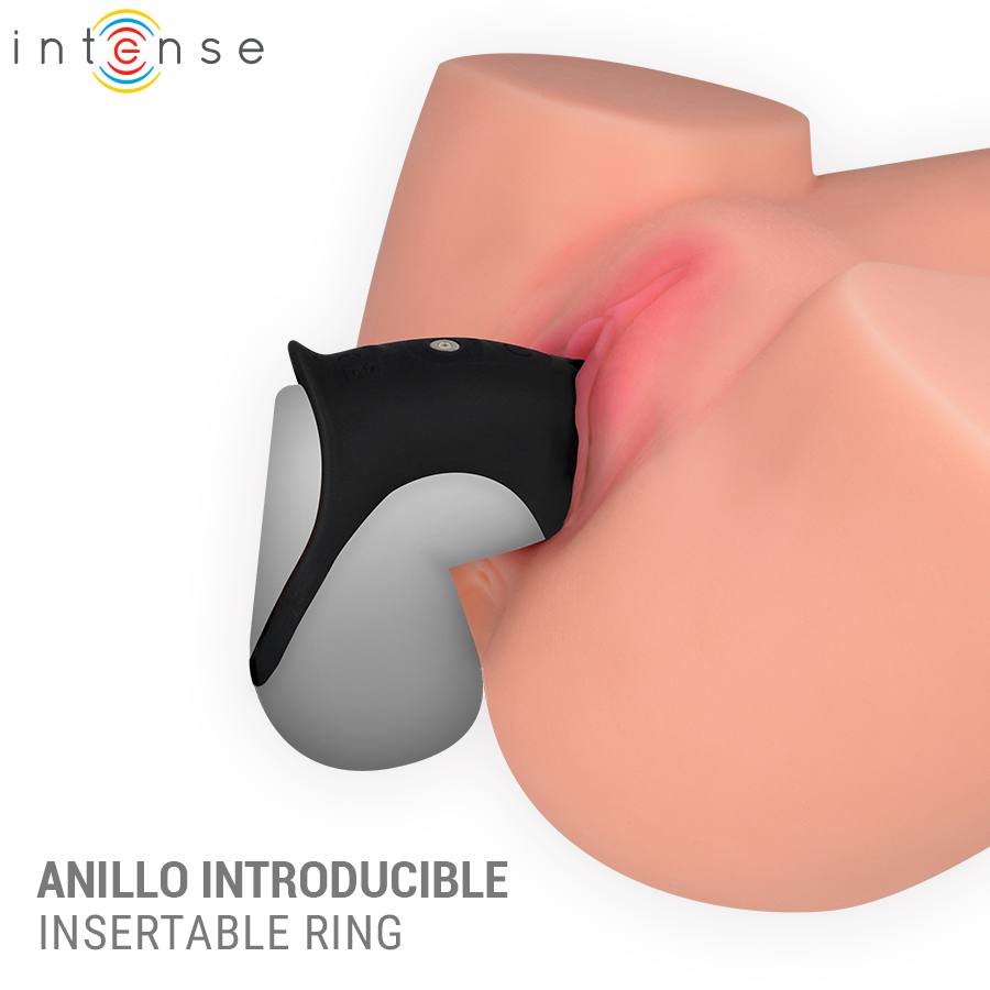 INTENSE – JEROME ADJUSTABLE VIBRATING PENIS RING MODEL 12