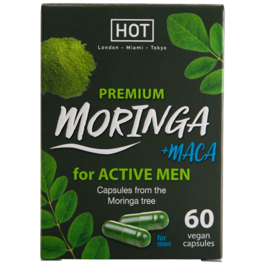 HOT – MORINGA MEN CAPS MAN 60 UNITS