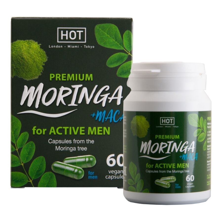 HOT – MORINGA MEN CAPS MAN 60 UNITS