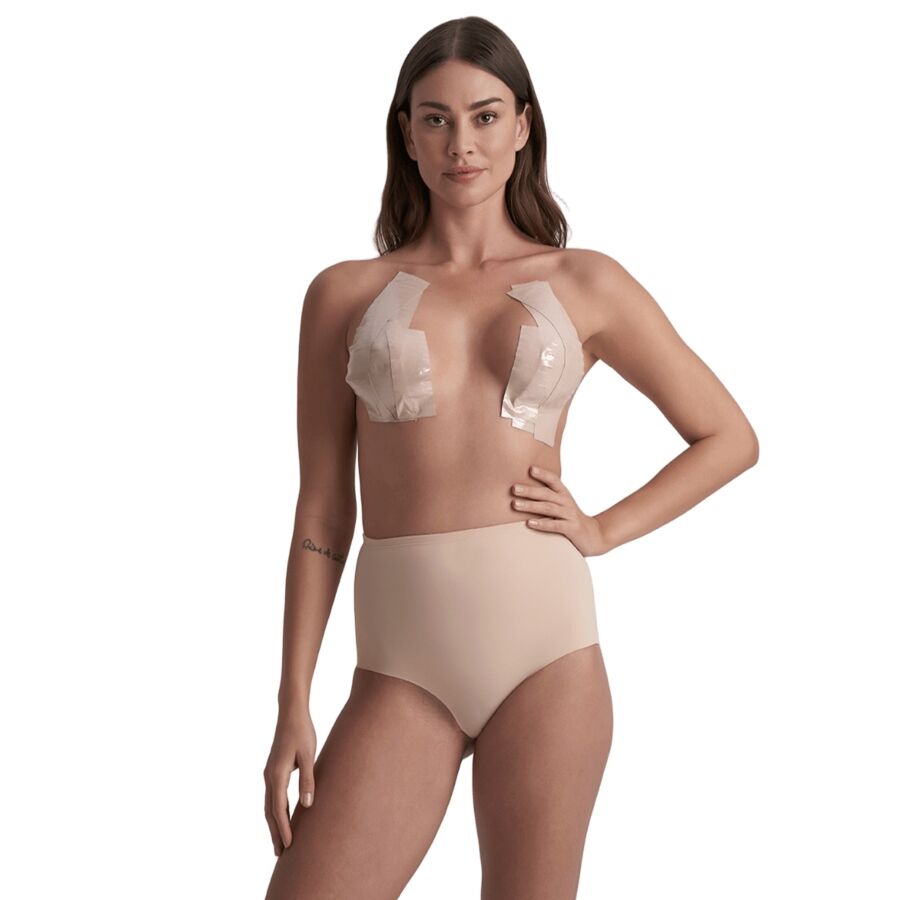 BYE-BRA – BODY TAPE DOUBLE SIDED DOUBLE SIDED TAPE BEIGE ONE SIZE 5 X 500 CM