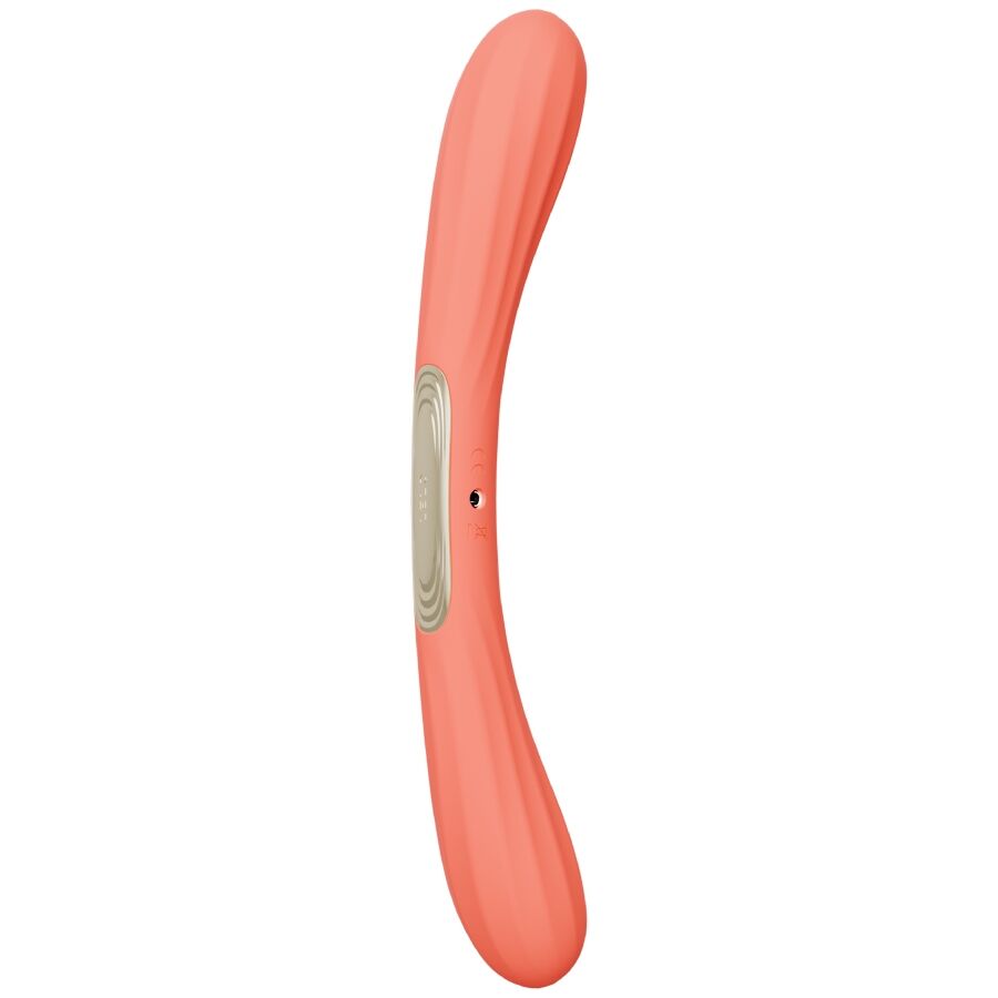 LELO – BOOMERANG DOUBLE ENDED VIBRATOR CORAL RED