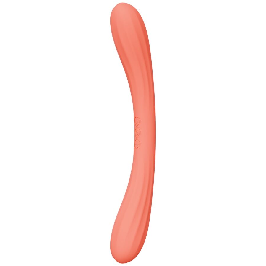 LELO – BOOMERANG DOUBLE ENDED VIBRATOR CORAL RED