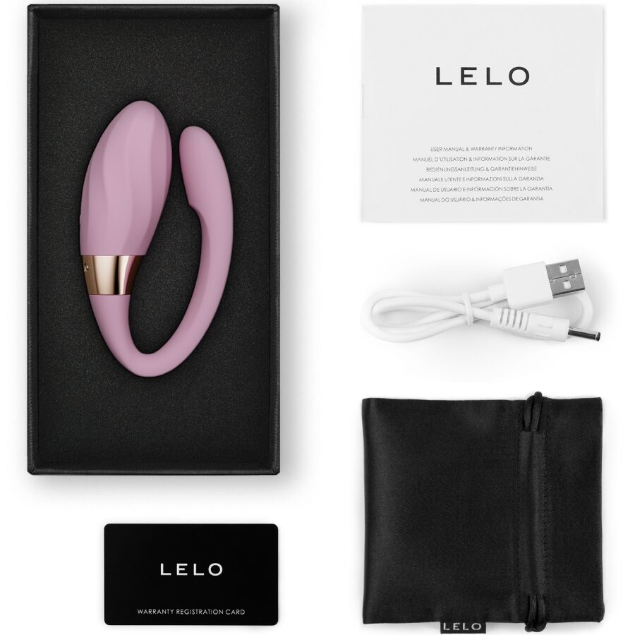 LELO – TIANI TWIST COUPLES VIBRATOR SOFT PINK