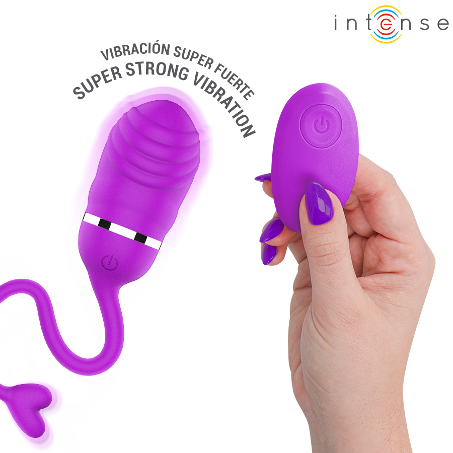 INTENSE – SOOKIE HUEVO VIBRADOR CON CONTROL REMOTO MORADO