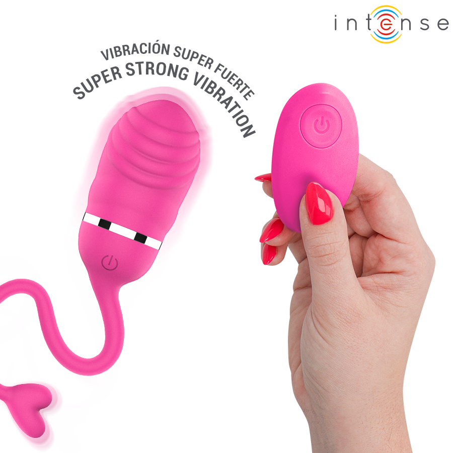 INTENSE – SOOKIE HUEVO VIBRADOR CON CONTROL REMOTO ROSA
