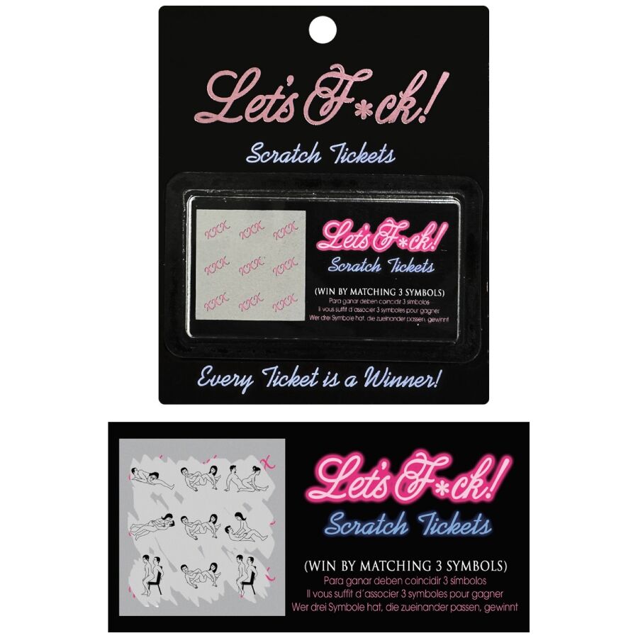 KHEPER GAMES – LETS F*CK! SCRATCH TICKETS