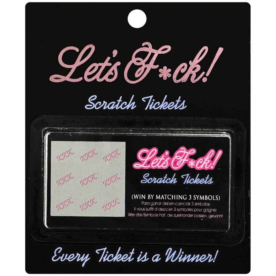 KHEPER GAMES – LETS F*CK! SCRATCH TICKETS