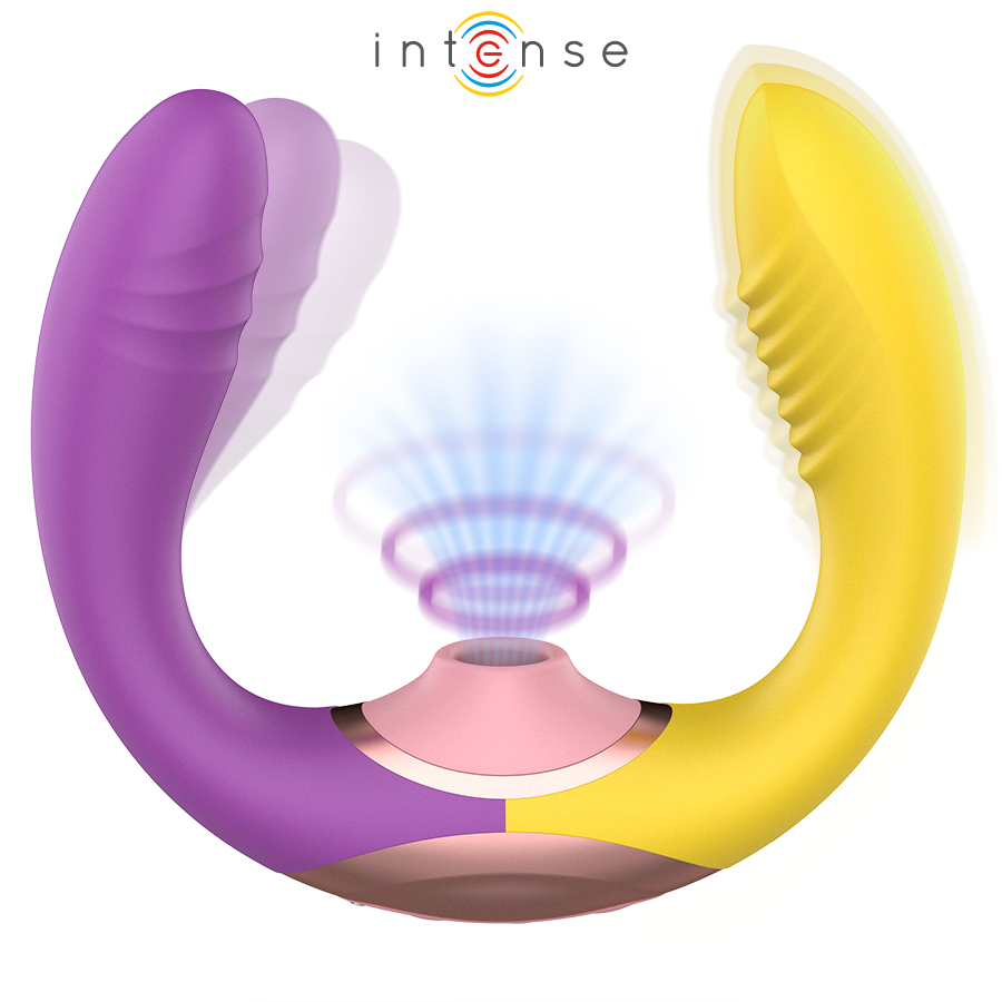 INTENSE – WILLOW ESTIMULADOR 3 EN 1 DE SUCCIÓN Y VIBRACIÓN