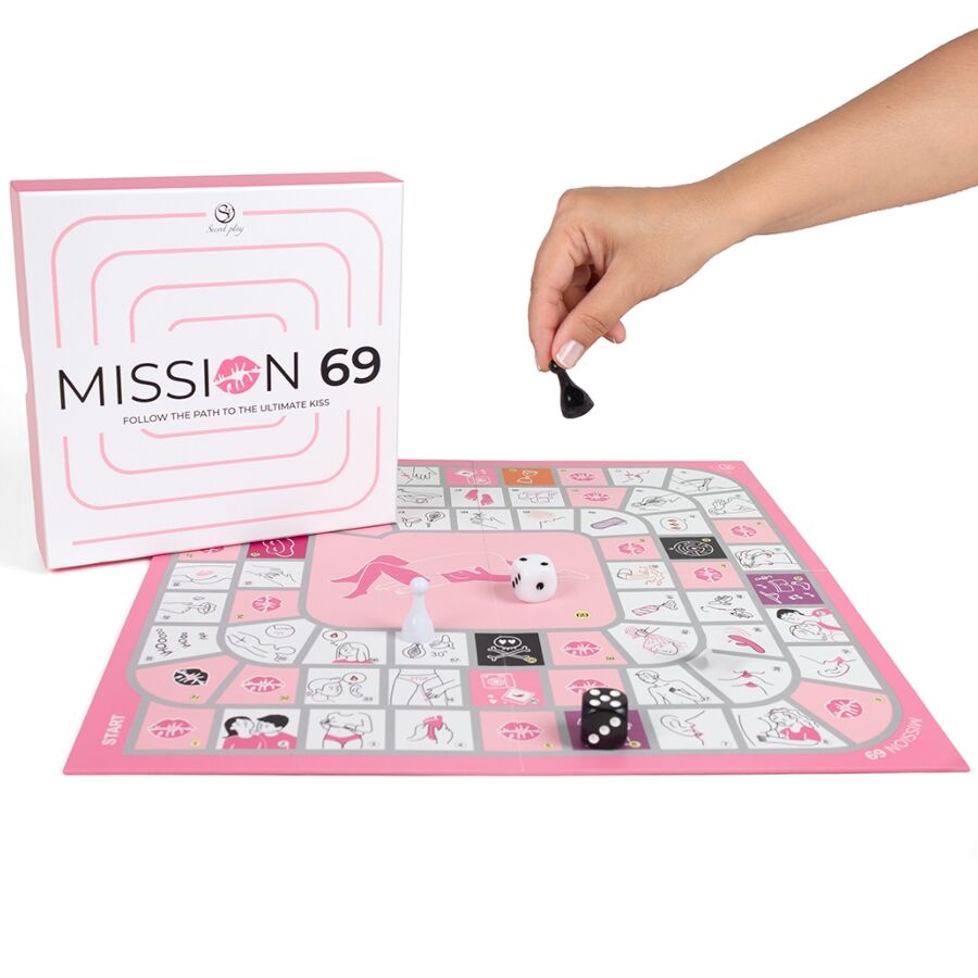 SECRET PLAY – BOARD GAME FOR COUPLES “MISSION 69”