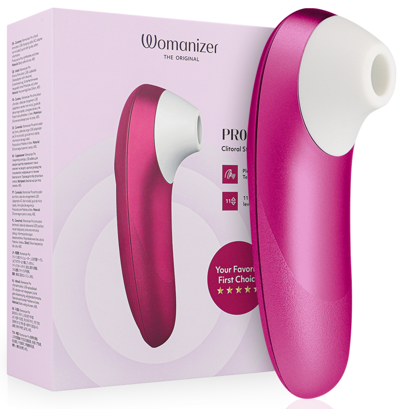 WOMANIZER – PRO VIBRANT CLITORAL STIMULATOR PINK