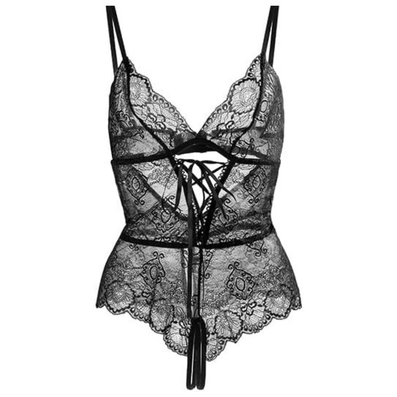 LIVCO CORSETTI FASHION – ECLIPSE 2026 BLACK BODYSUIT ONE SIZE