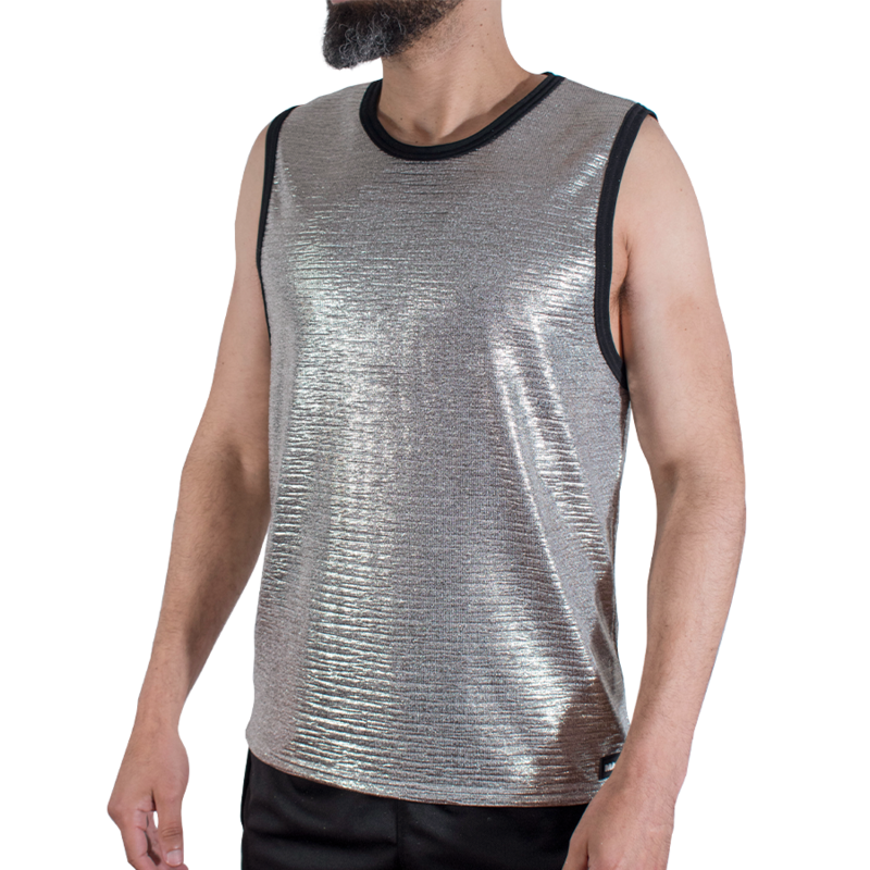 MACHO – FINE GLITTER T-SHIRT S/M