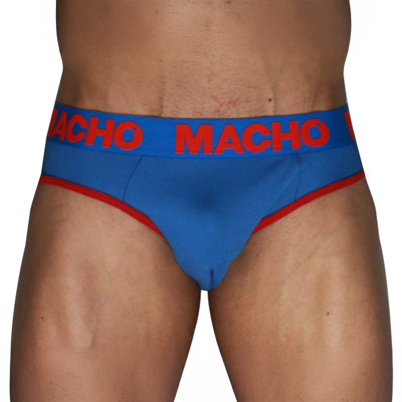 MACHO – MCH005 CLASSIC SLIP BLUE + RED S