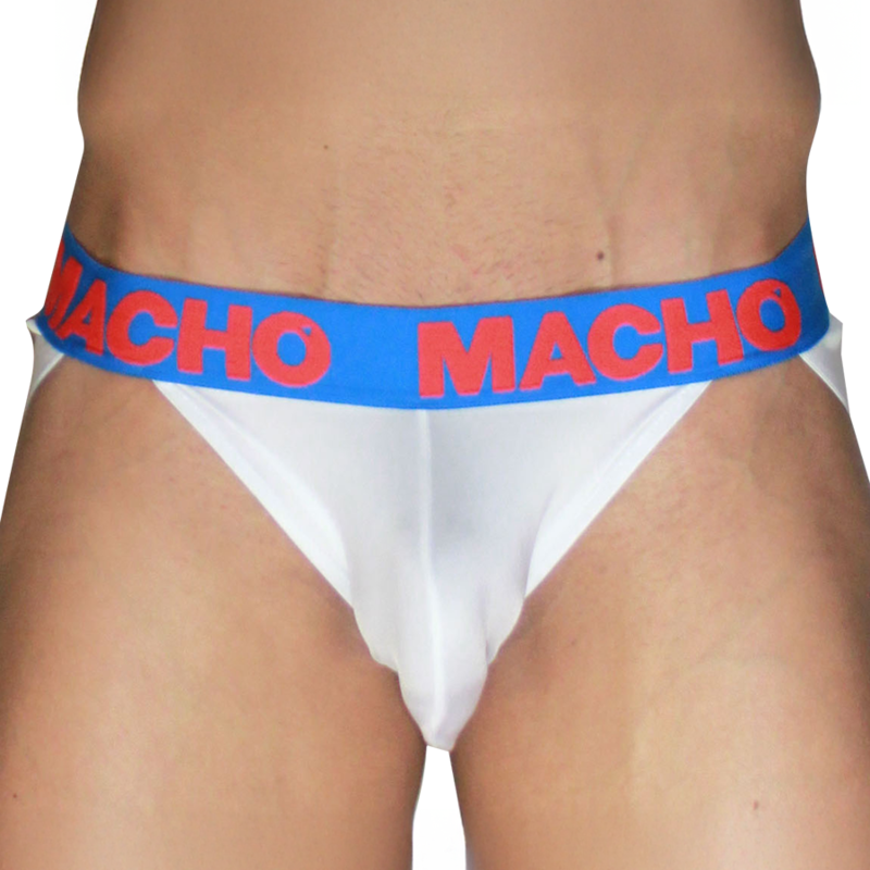 MACHO –  MX29AZ WHITE JOCK + DARK BLUE S