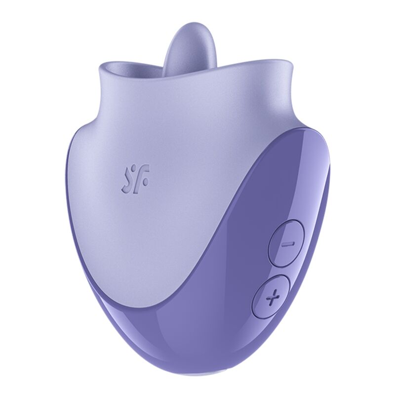 SATISFYER – TONGUE DANCER CLITORAL STIMULATOR WITH VIBRATION AND PULSATIONS LILAC