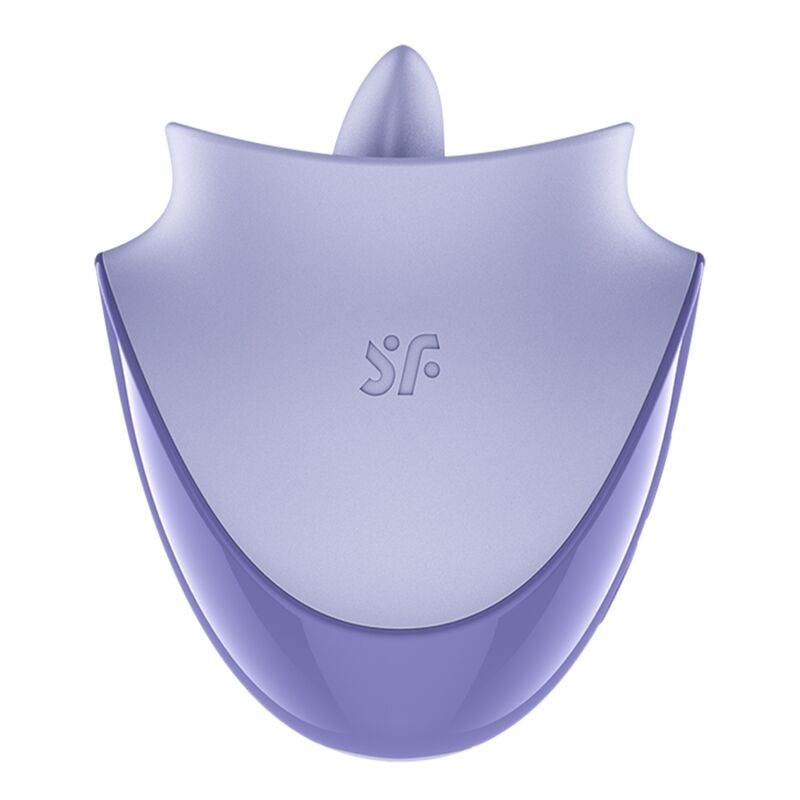 SATISFYER – TONGUE DANCER CLITORAL STIMULATOR WITH VIBRATION AND PULSATIONS LILAC