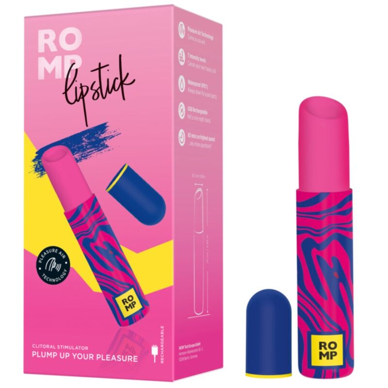 ROMP – CLITORAL STIMULATING LIPSTICK 7 LEVELS