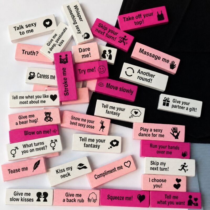 DIABLO PICANTE – BAG OF 16 LOVE BLOCKS – ENGLISH VERSION