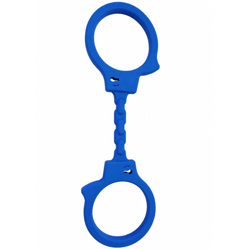 DIABLO PICANTE – SILICONE HANDCUFFS BLUE