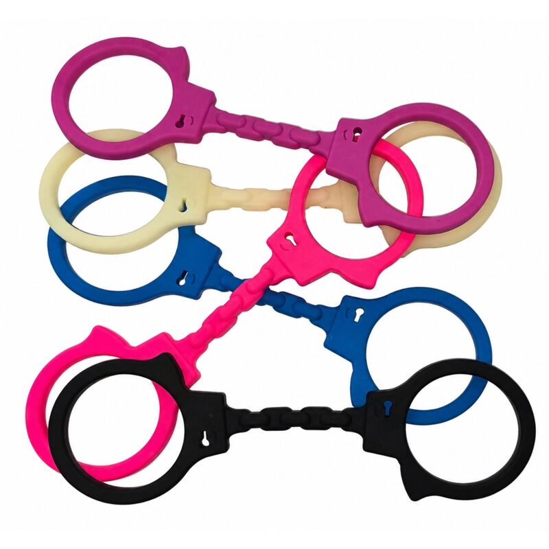 DIABLO PICANTE – SILICONE HANDCUFFS MAUVE