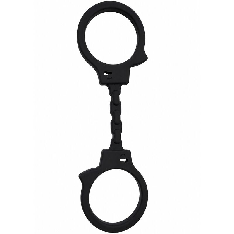 DIABLO PICANTE – SILICONE HANDCUFFS BLACK