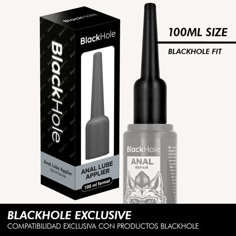 BLACK HOLE – ANAL LUBE APPLIER  L SIZE 100 ML