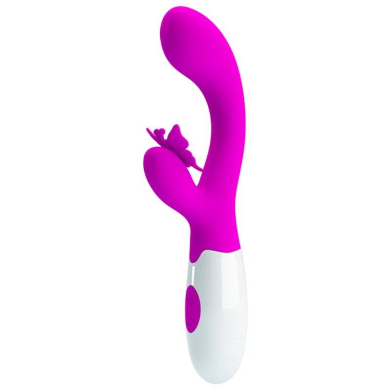 PRETTY LOVE – BUTTERFLY KISS 30 FUNCTION RABBIT VIBRATOR PURPLE