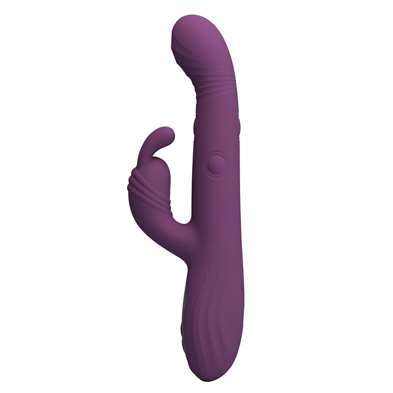 PRETTY LOVE – DEE MULTIFUNCTION RABBIT VIBRATOR OSCILLATING AND PERCUSSION PURPLE
