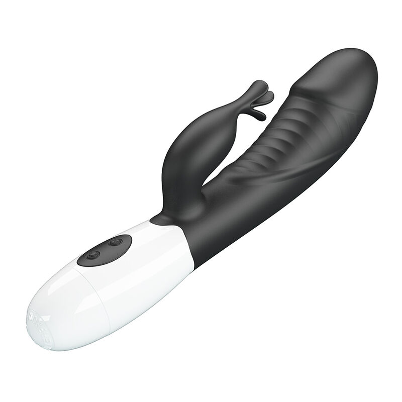 PRETTY LOVE – RASMUSSEN 30 FUNCTION RABBIT VIBRATOR BLACK
