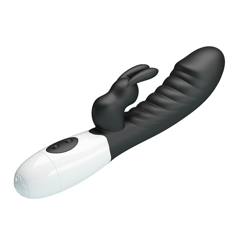 PRETTY LOVE – NAUGHTY BUNNY 30 FUNCTION RABBIT VIBRATOR BLACK
