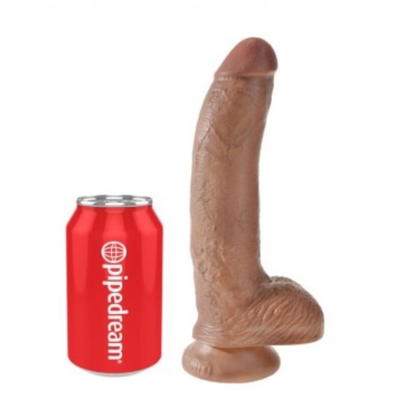 KING COCK – REALISTIC DILDO WITH BALLS 22.8 CM