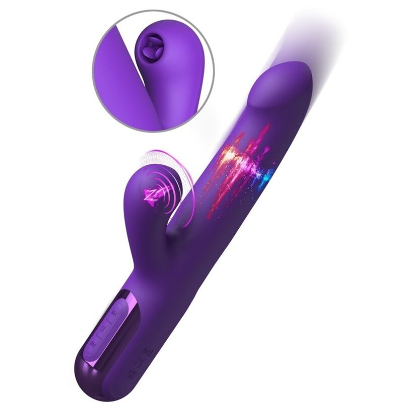 FANTASY FOR HER – SUPER SONIX THRUSTER RABBIT VIBRATOR PURPLE