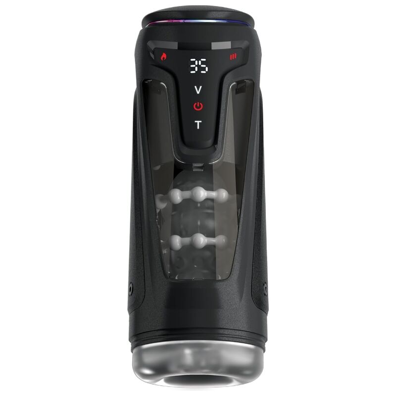 PDX ELITE – MOTO-BATOR PRO THRUSTING STROKER AUTOMATIC VIBRATING AND WARMING MASTURBATOR 26.5 CM