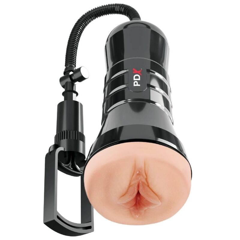 PDX EXTREME – WET PUSSIES SUPER SUCKER XXL LIGHT VAGINA STROKER WITH SUCTION 27.3 CM