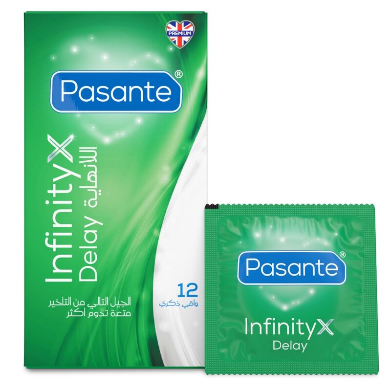 PASANTE – DELAY INFINITY CONDOMS 12 UNITS